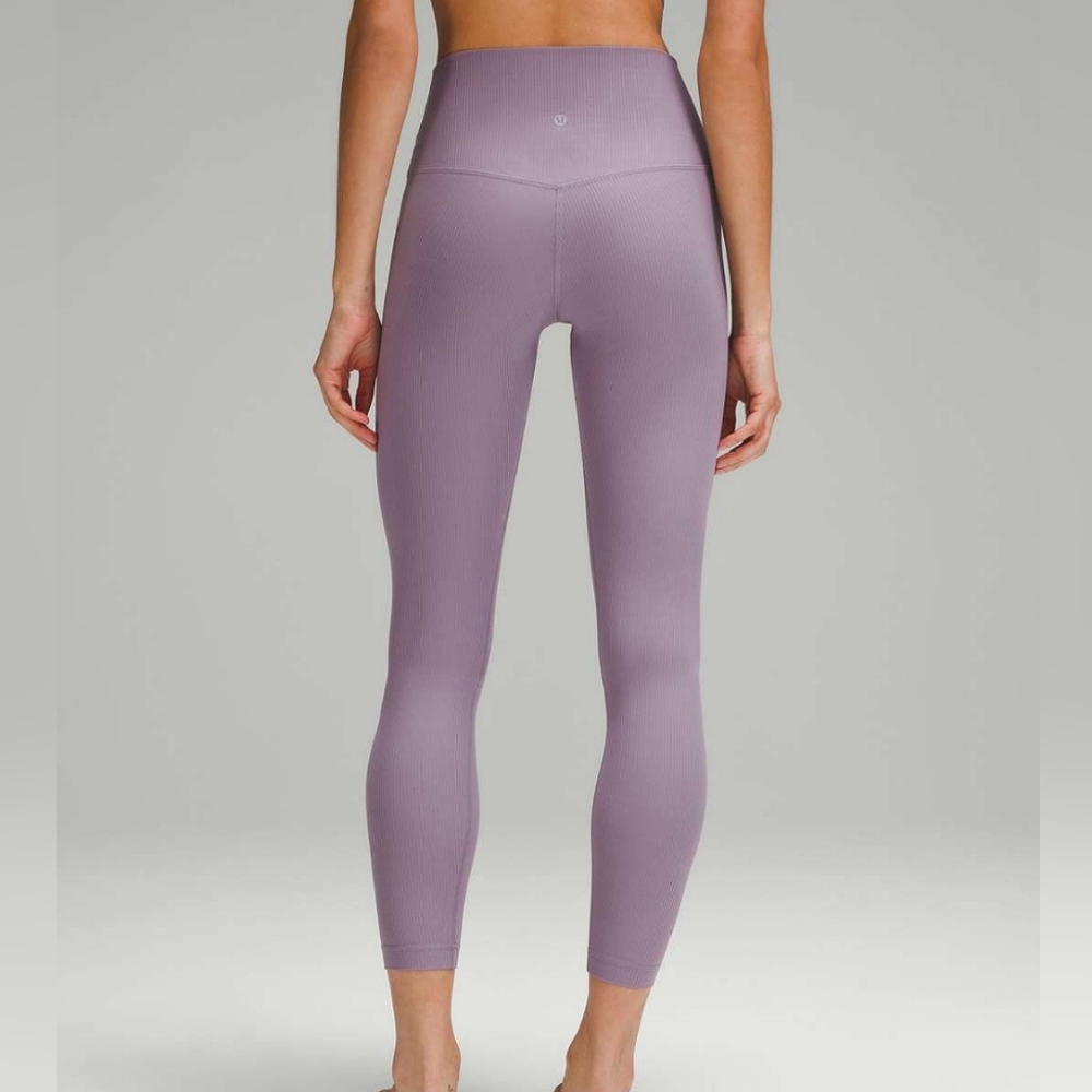 Lululemon Align Ribbed High-Rise Pant 25", Size 12